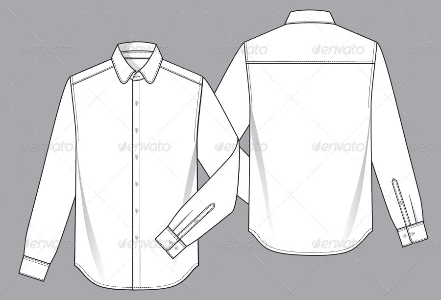 Dress Shirt Template